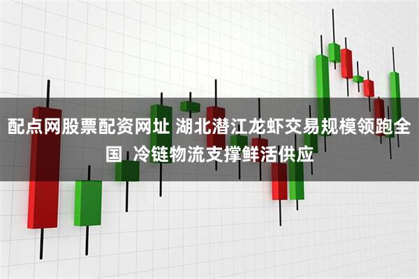 配点网股票配资网址 湖北潜江龙虾交易规模领跑全国  冷链物流支撑鲜活供应